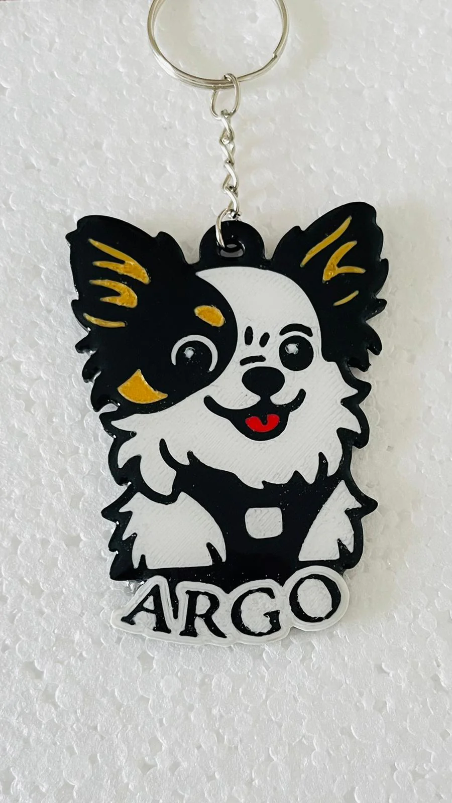 3D Portrait of Your Four-Legged Friend - KEYCHAIN