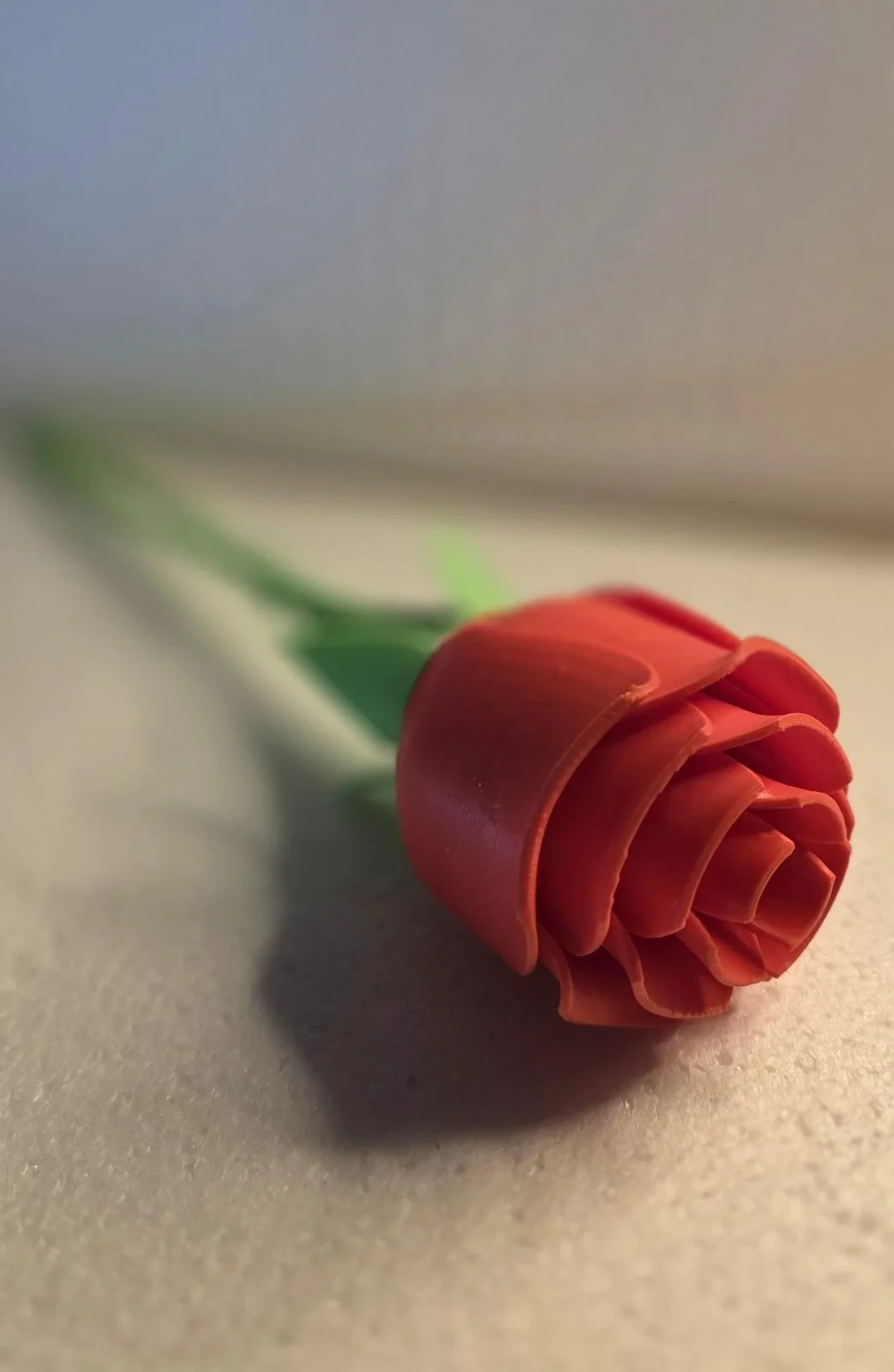 Rosa Romantica in stampa 3D